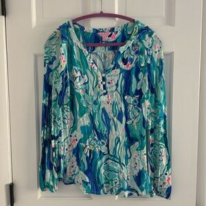 Like New Lilly linen Top